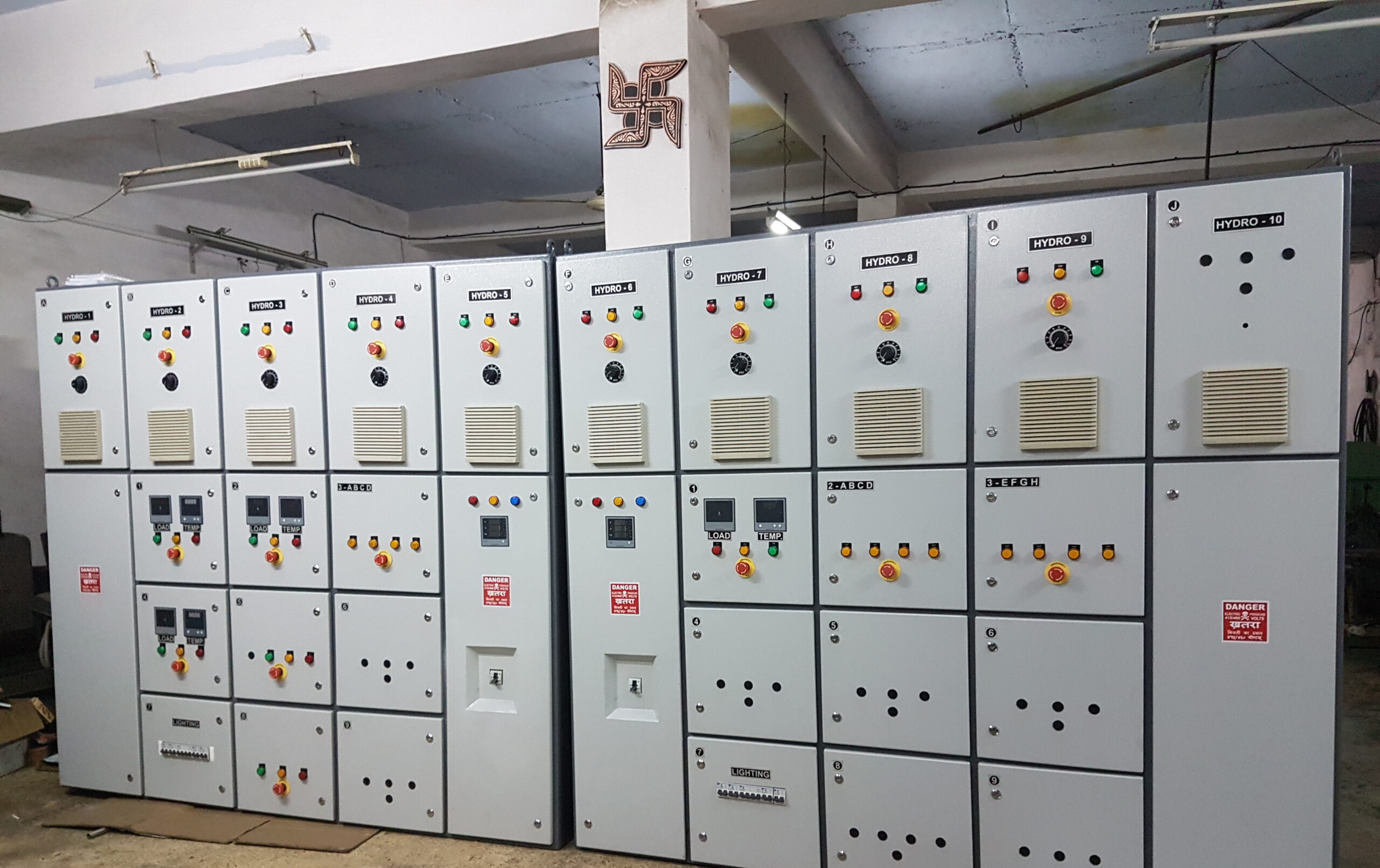 MCC Panel DOL Starter Panel