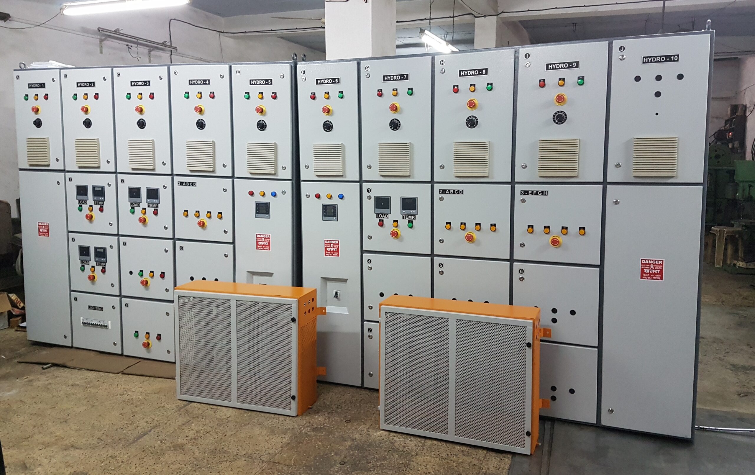 MCC Panel DOL Starter Panel