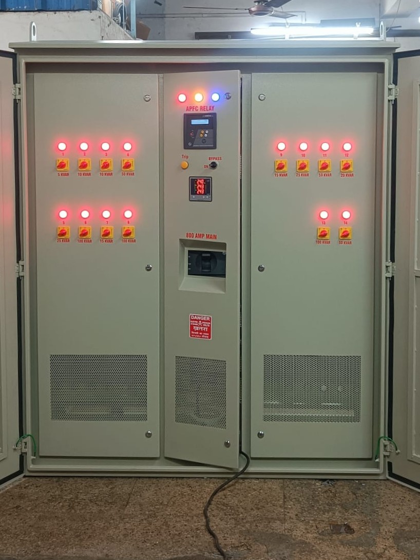 Automatic Power Factor Control Panel